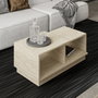 Hanah Home Mesa de Centro Concepto Mármol Travertino